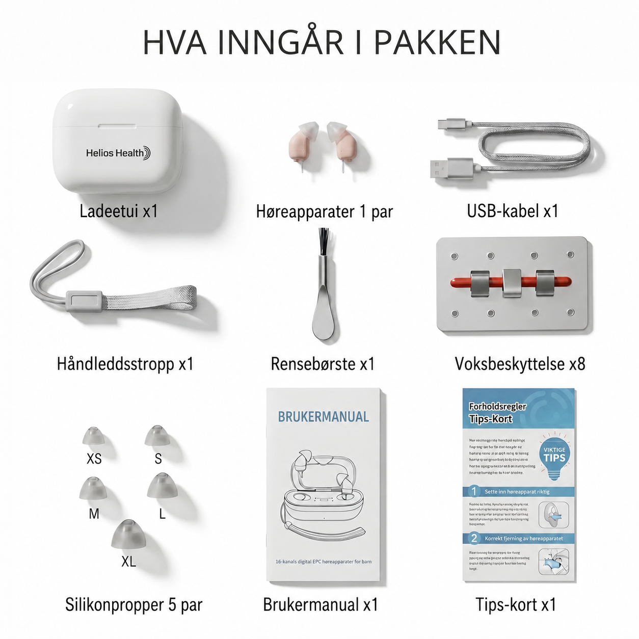 HeliosHear™ Comfort høreapparater n