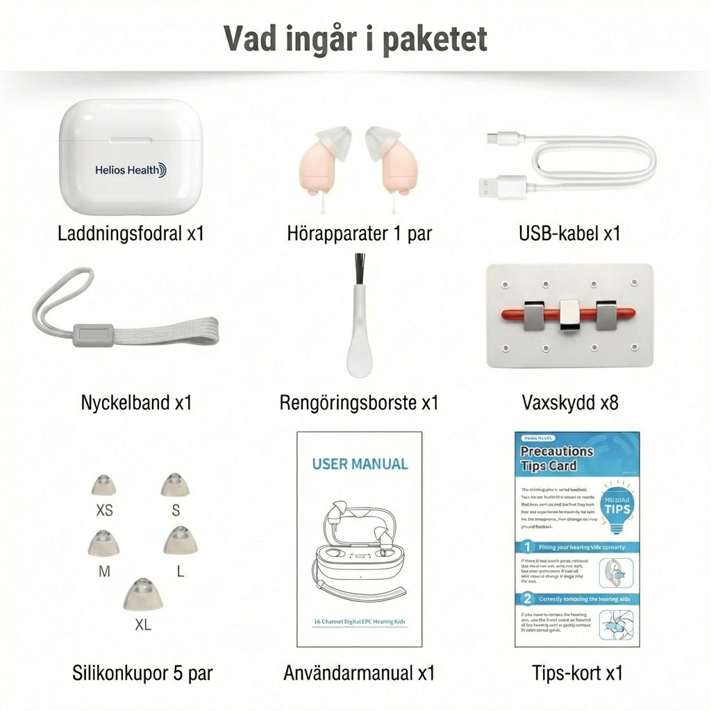 HeliosHear™ Comfort Hörapparater