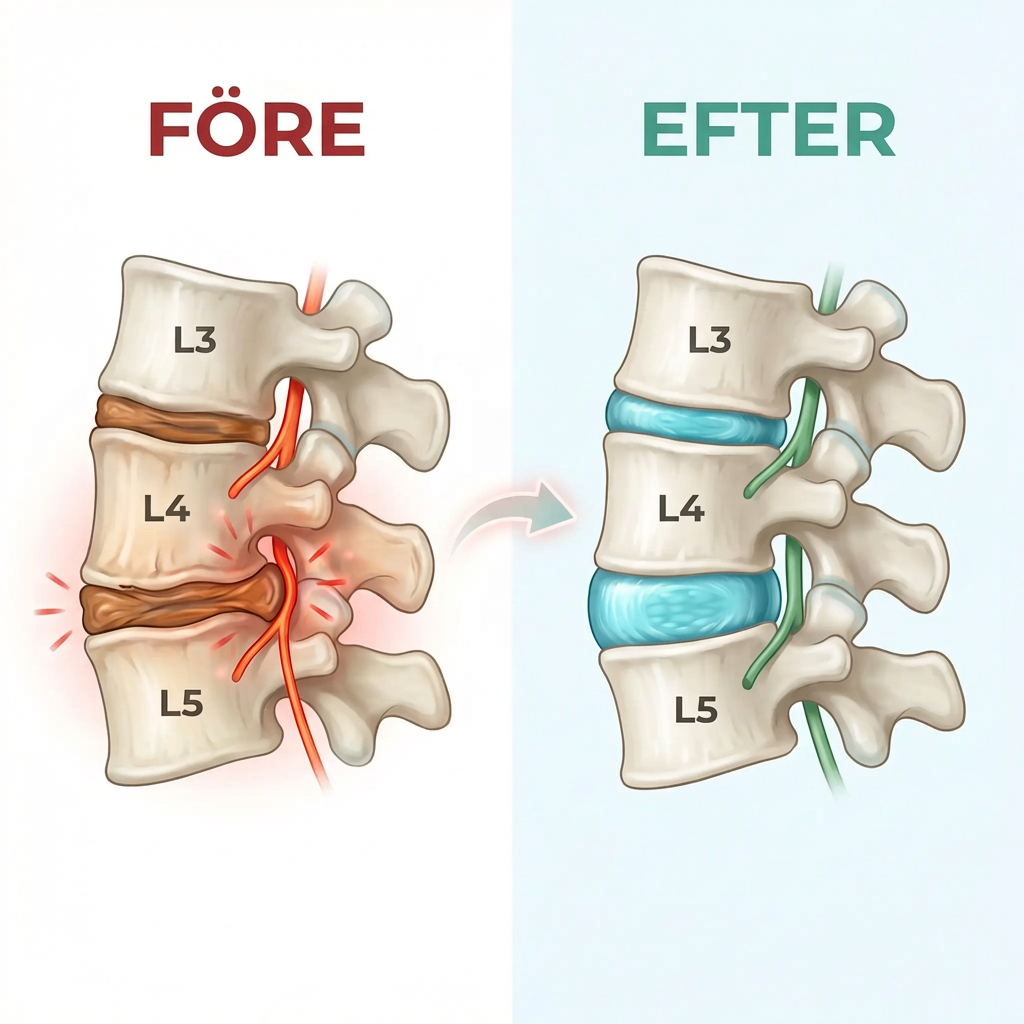 DeepSpine™ Trippel-fusionsmassagerare