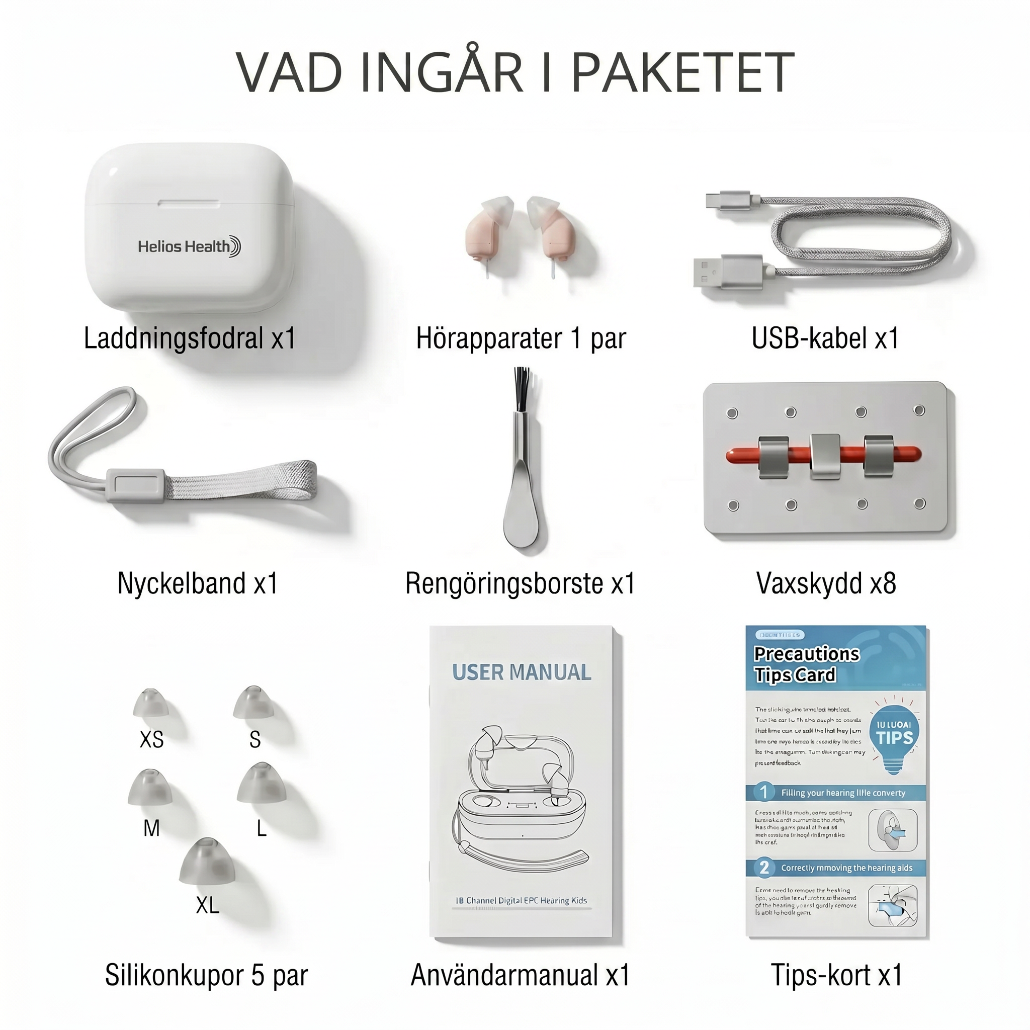 HeliosHear™ Comfort Høreapparater